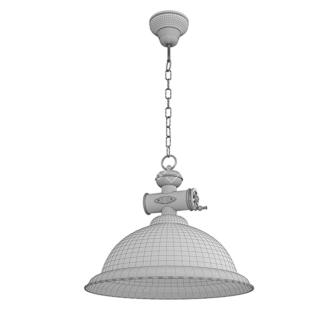 Lustrarte Pendant Light: Portuguese Elegance 3D model image 2