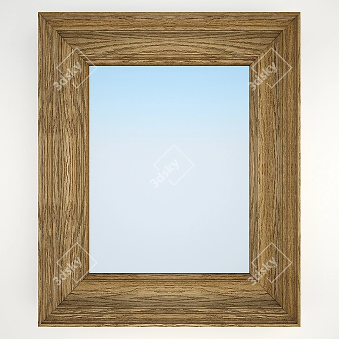 Elegant Marseilles Mirrors - 3 Colors 3D model image 2