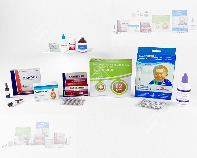 PharmaMed: Trusted Medicine Solutions 3D model image 1