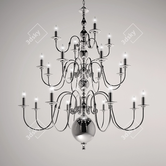 Olanda Zonca Pendant Light 3D model image 1