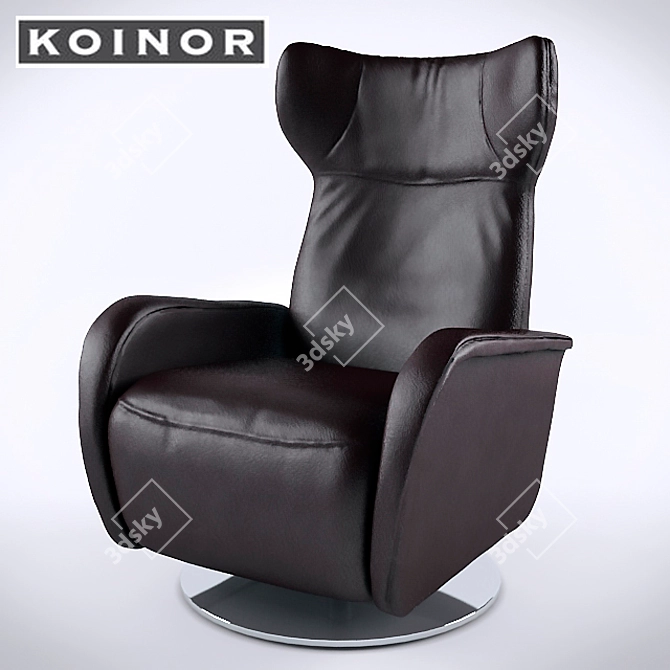 Invision Koinor Armchair 3D model image 2