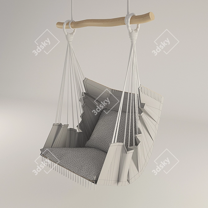 Swing Chair 3D model image 2