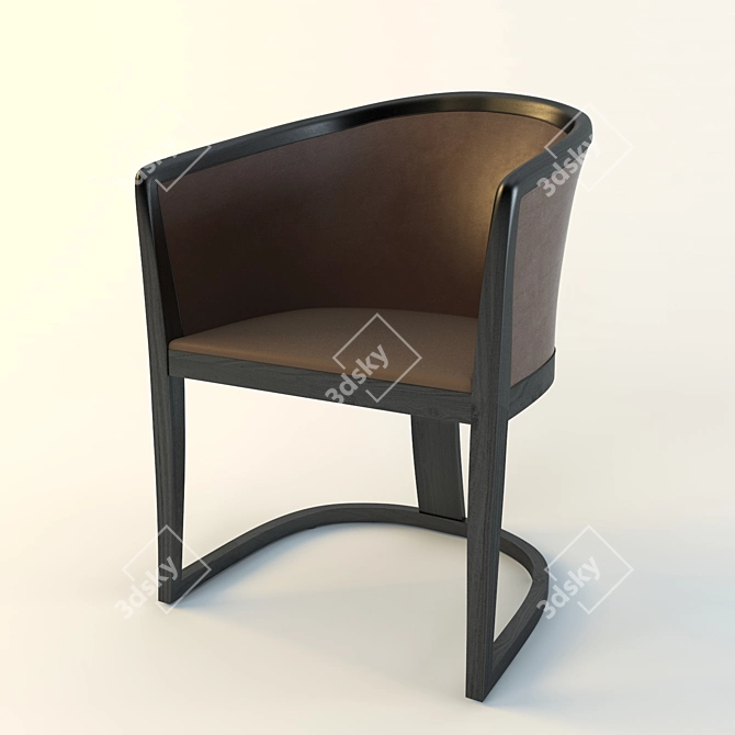 Grace Potocco Aura Armchair 3D model image 1