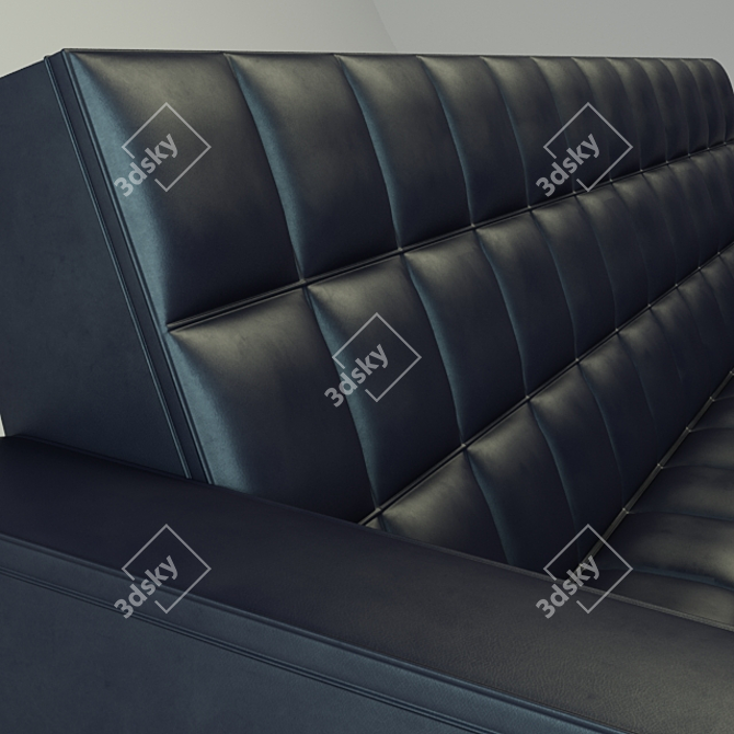 Elegant Office Sofa 3D model image 2