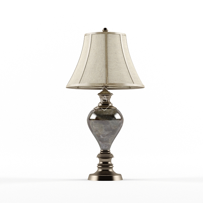 Classic Style Table Lamp 3D model image 1