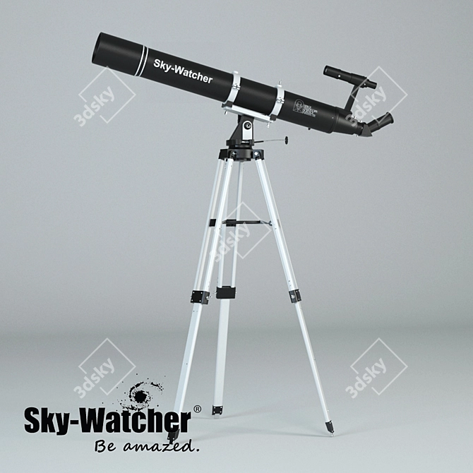 Compact Sky-Watcher Telescope 3D model image 1