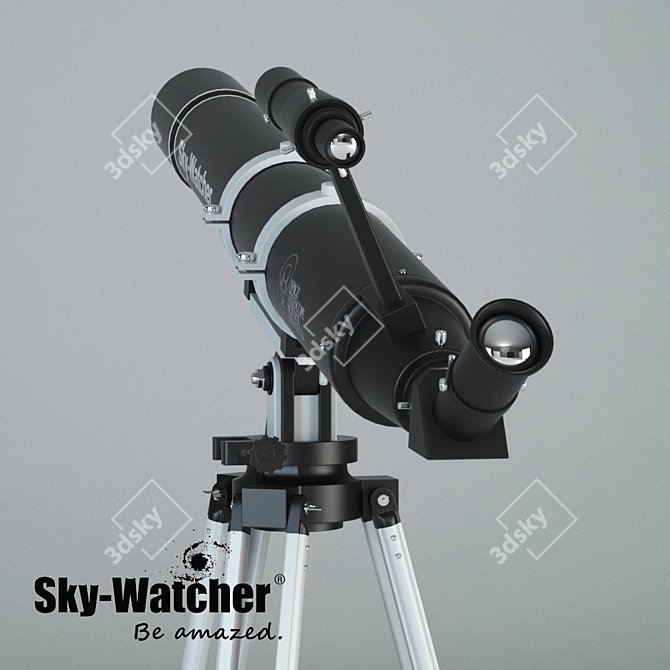 Compact Sky-Watcher Telescope 3D model image 2