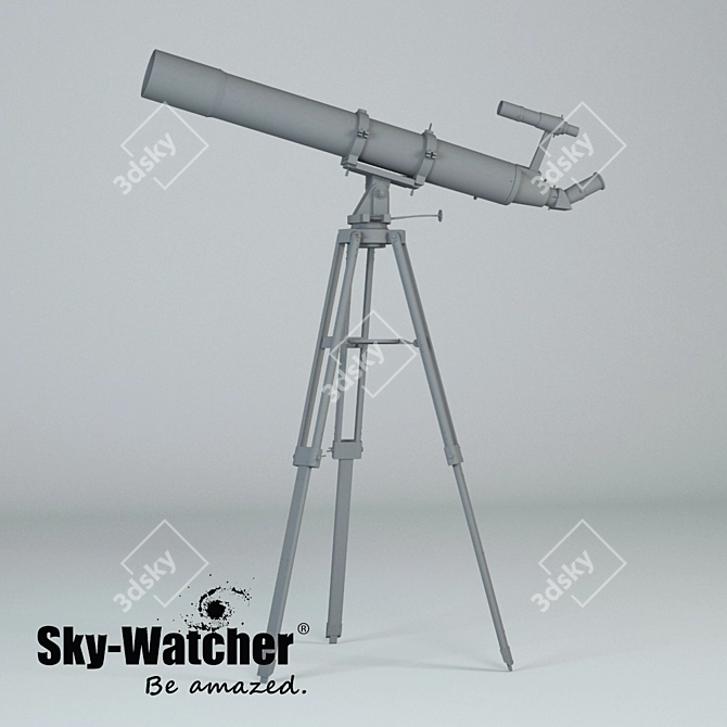 Compact Sky-Watcher Telescope 3D model image 3