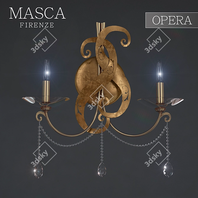 Elegant Argentino Antico Opera 3D model image 1