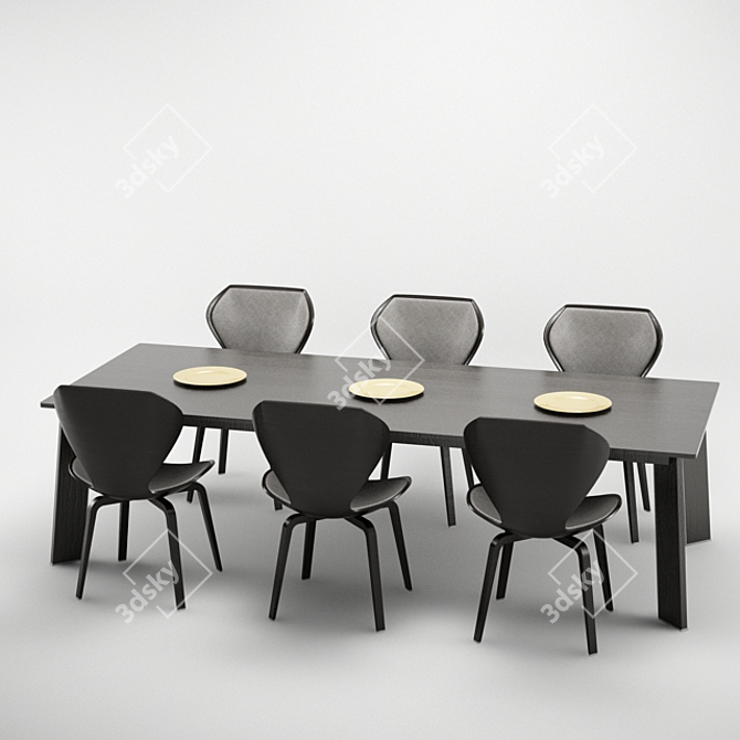 Title: Elevate Your Comfort with Mensal 3D model image 1