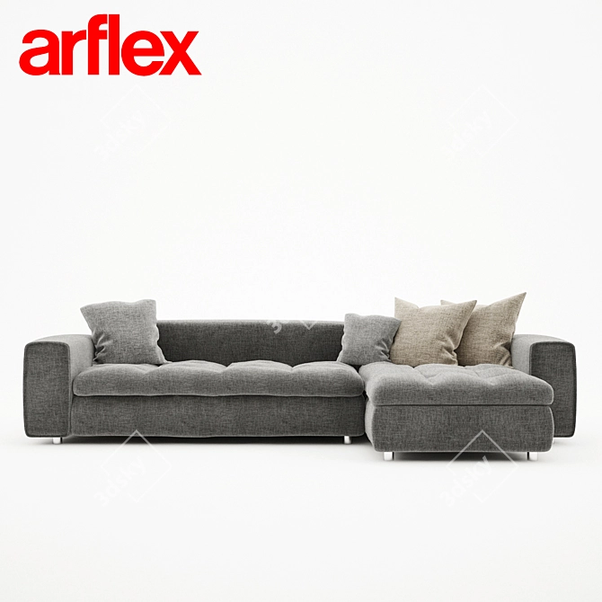 Modern Comfort for Your Home: Arflex Nap Sofa 3D model image 1