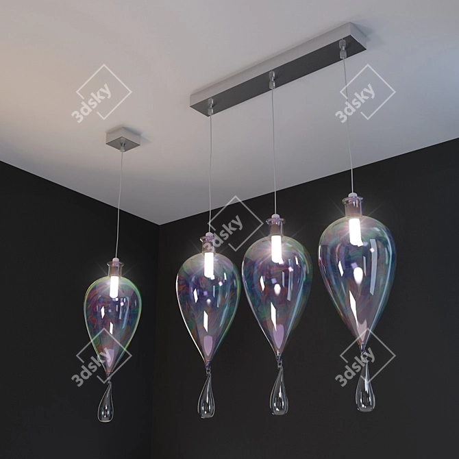 Canginietucci Suspension Light 3D model image 1