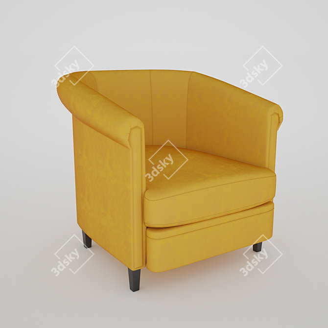 Amsterdam Loft Art Chair 3D model image 1