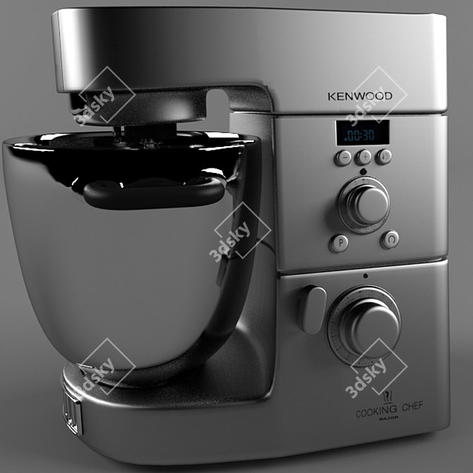 Kenwood KM080 Food Processor: Powerful and Versatile 3D model image 2