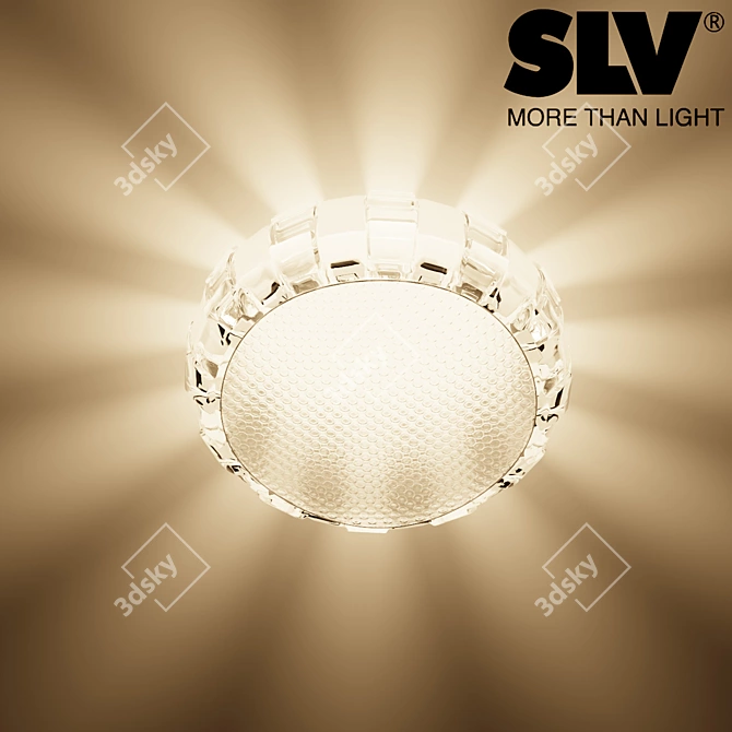 Sleek Spot Lighting 3D model image 1