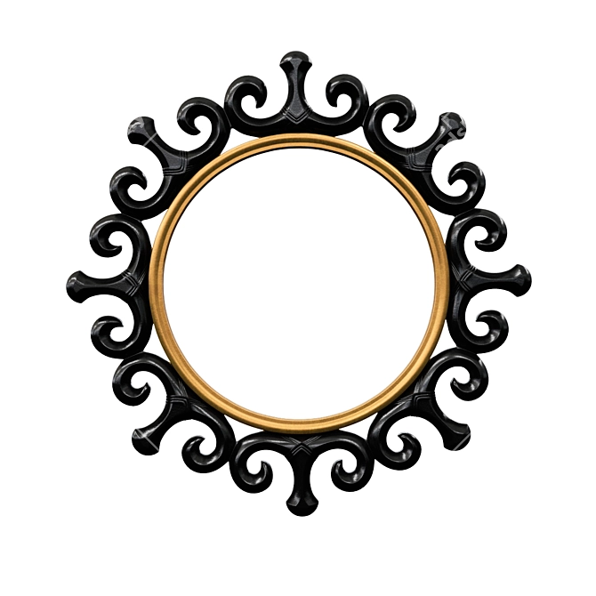 Adonis Pauli Tribal Mirror 3D model image 1