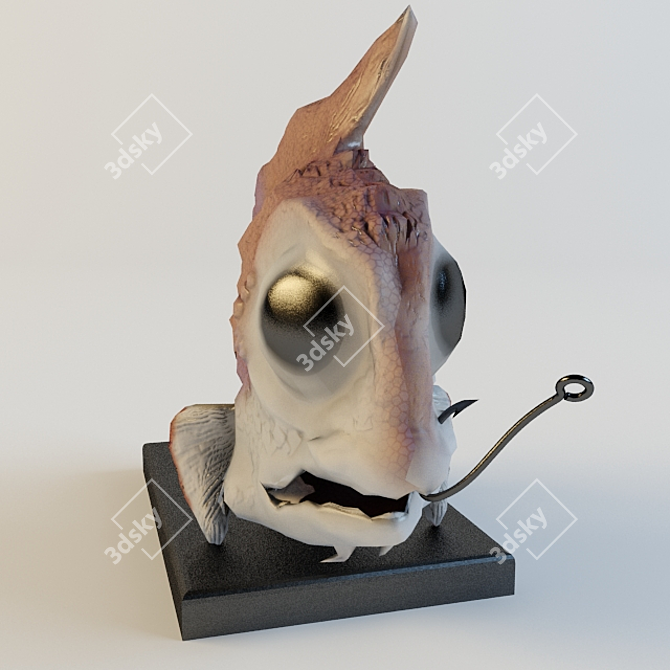 Red Mullet Evil - Archive of max 2014, 2011, obj, and mat file 3D model image 1