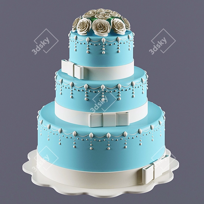 Mastic Dream Cake 3D model image 1