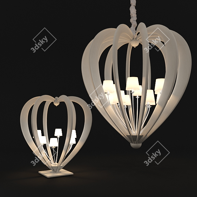Dolfi Love Glow 3D model image 2