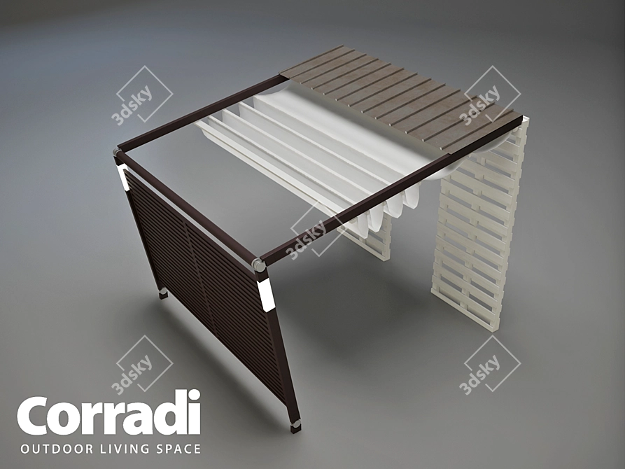 Innovative Move: Corradi Pergola 3D model image 2