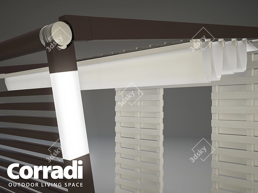 Innovative Move: Corradi Pergola 3D model image 3