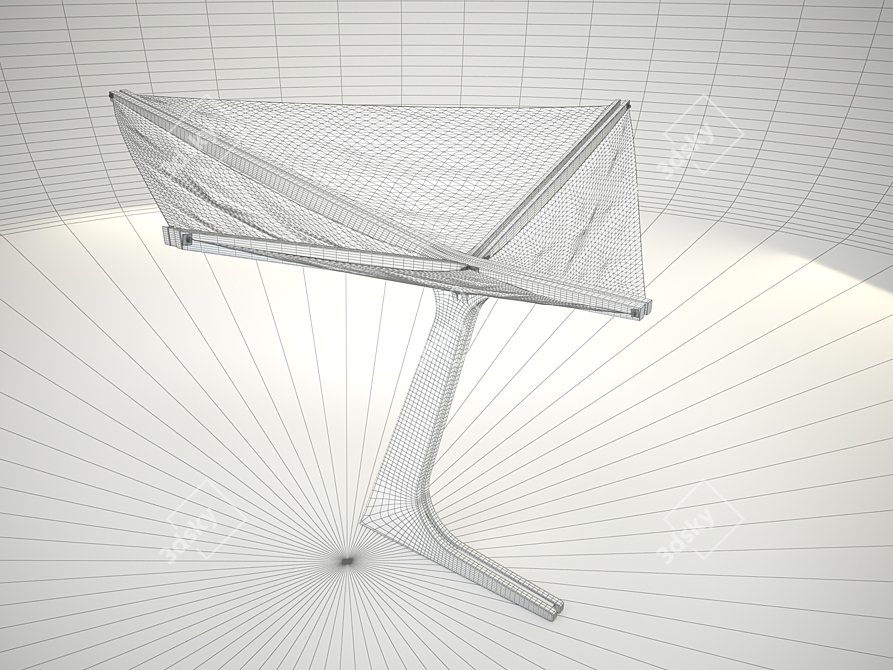 Custom Design Umbrella 3D model image 3