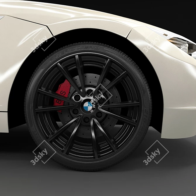 BMW Z4: High-Poly Model 3D model image 3