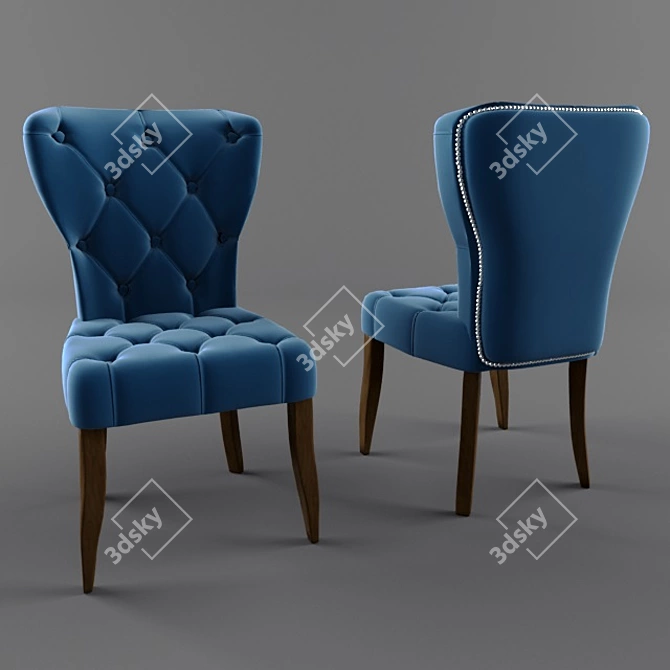 Halo Est 1976 Dining Chair 3D model image 1