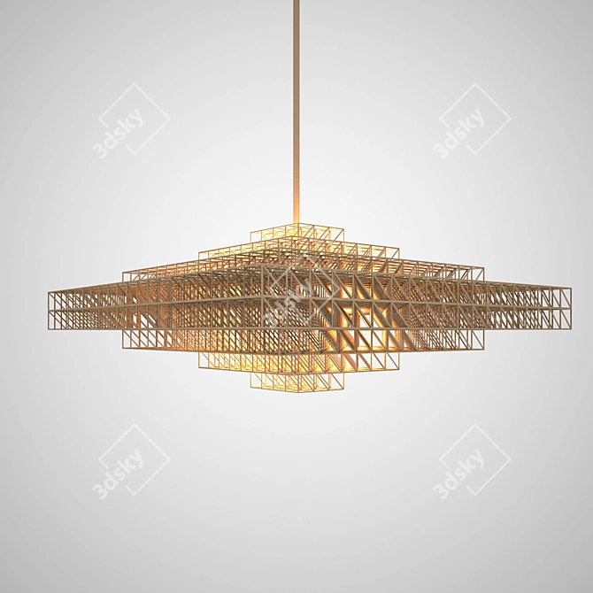 Philippe's Gridlock: Illuminating Design 3D model image 1