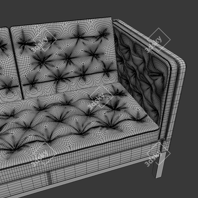 EJ 315 Sofa Set by Erik Jorgensen 3D model image 3
