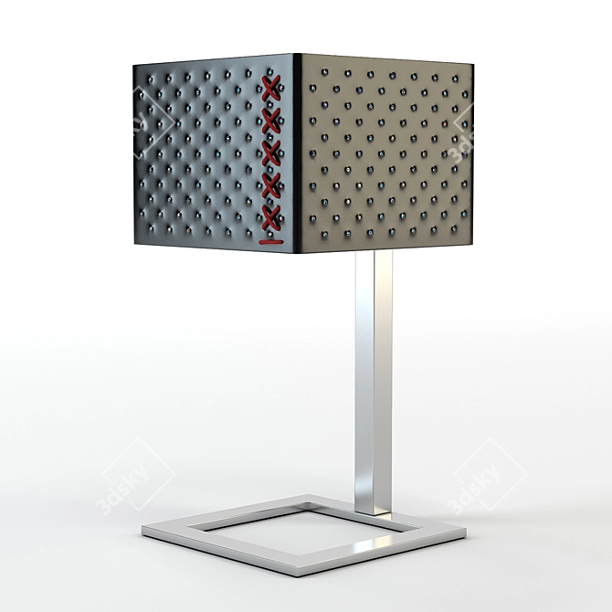 Elegant Mum Table Lamp 3D model image 3
