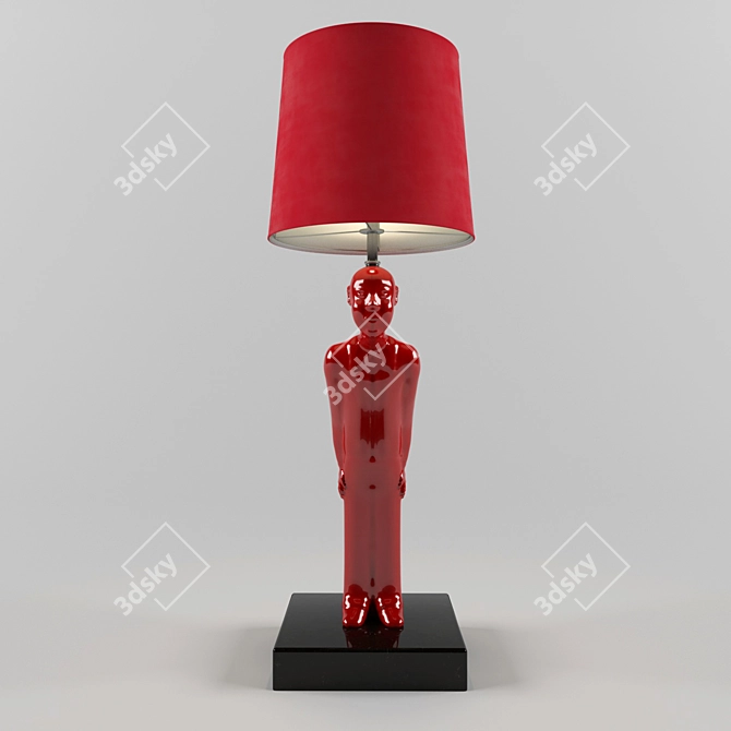 Welcome Guest Table Lamp 3D model image 2