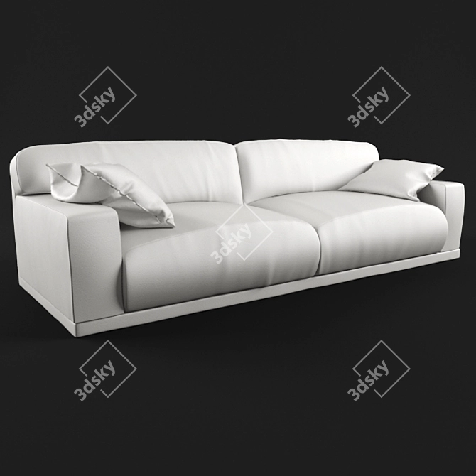 Modern Doyle Sofa 3D model image 2