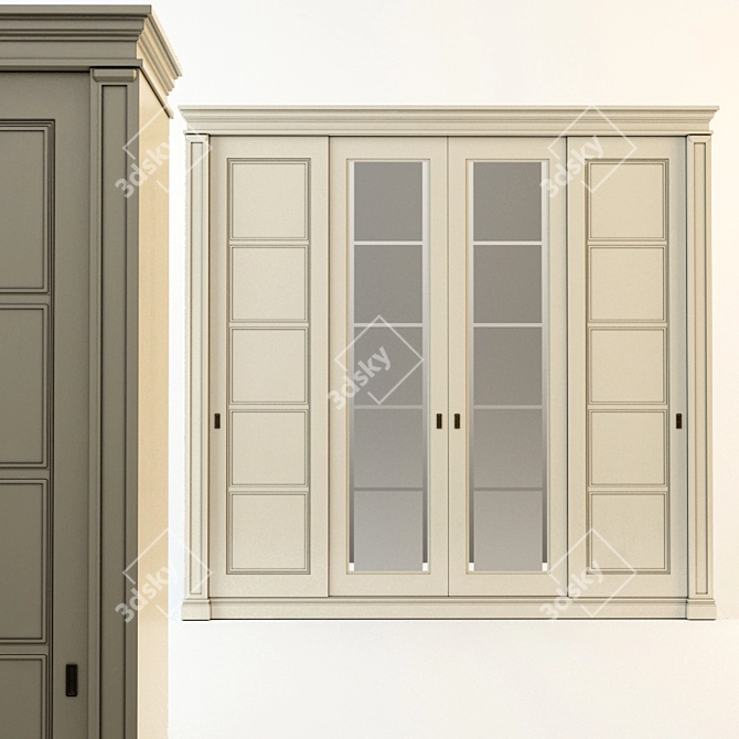 Classic Wardrobe: Armadi Classici 3D model image 1