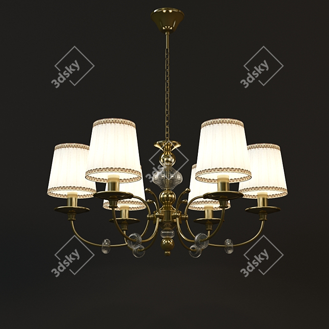 Elegant COLOSSEO FEDERICA 80946: A Radiant Masterpiece 3D model image 1