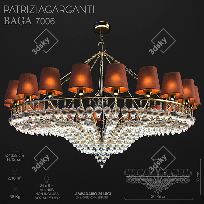 Garganti Patrizia Bag 7006 3D model image 1