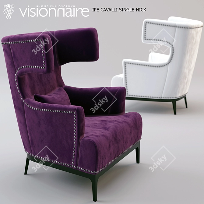 IPE CAVALLI Visionnaire Chair 3D model image 1