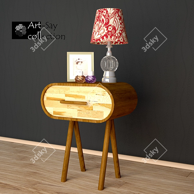 Art-say Collection Decor Set 3D model image 1