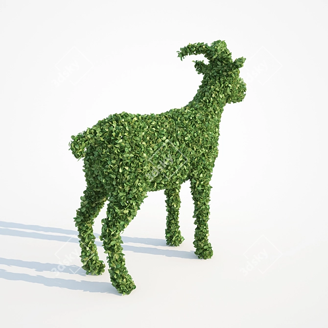 Kozlyuha Topiary: Elegant and Versatile Home Decor 3D model image 2