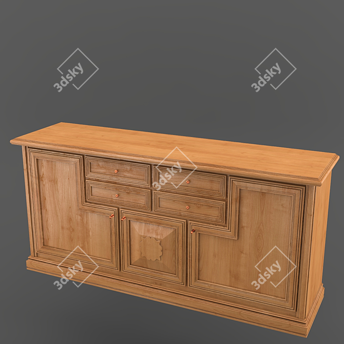Komod Stradivari - Elegant and Functional 3D model image 2