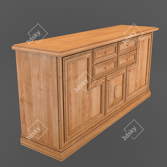 Komod Stradivari - Elegant and Functional 3D model image 3