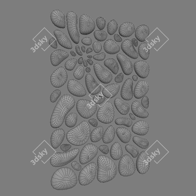 Black Mirror Decor: Fabula Glass 3D model image 2