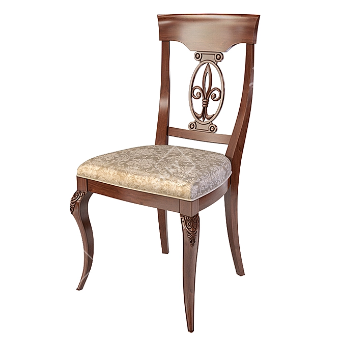 Stella Del Mobile Table & Chairs Set 3D model image 7