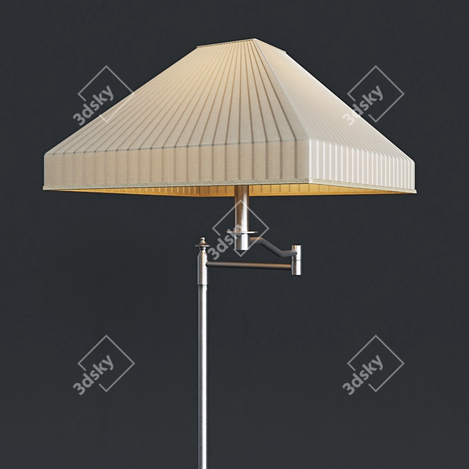 Elegant Zonca Gilda Floor Lamp 3D model image 2