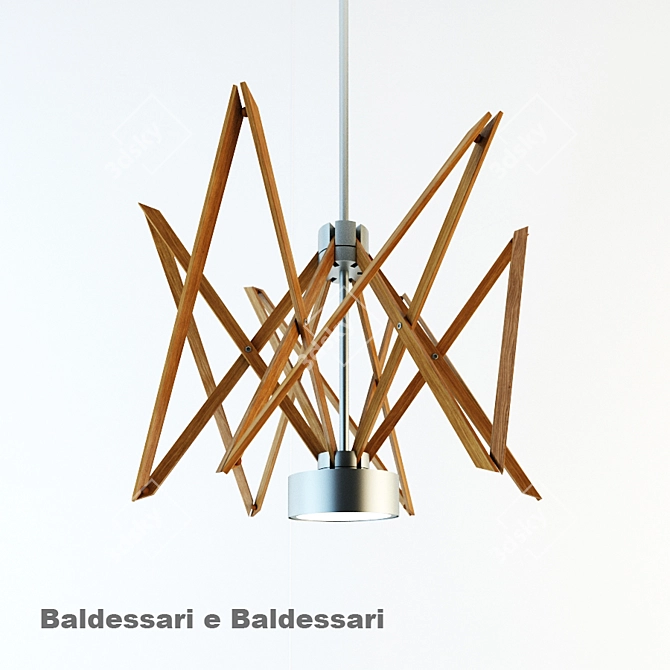 Title: Arianna Pendant Lamp 3D model image 1