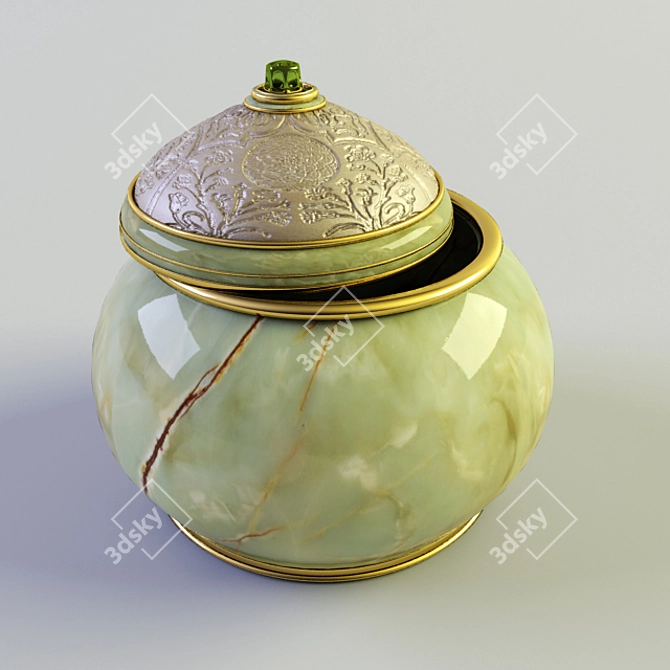 Stone Vessel 3D model image 1