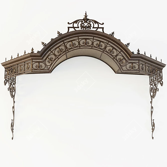 Polygons: 239,714 | Verts: 170,309 | Canopy Forging 3D model image 1