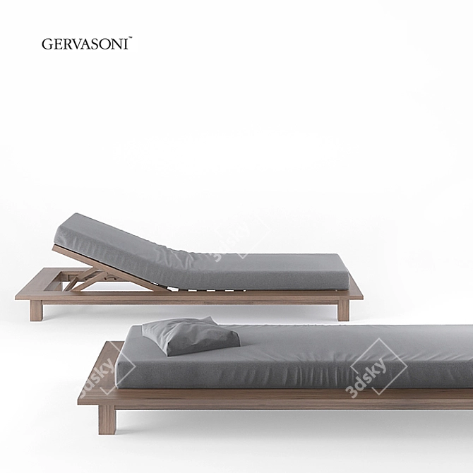 Gervasoni InOut 82 RR: Timeless Outdoor Elegance 3D model image 1
