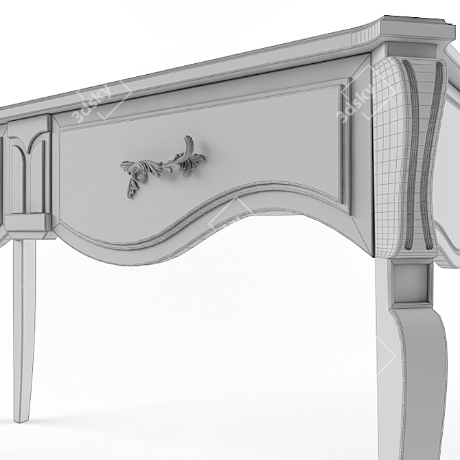 Cezanne Console: Artistic Elegance for Any Space 3D model image 3