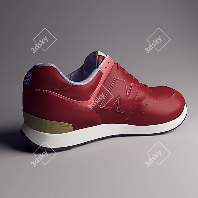 The Red Lion: New Balance 576 3D model image 1